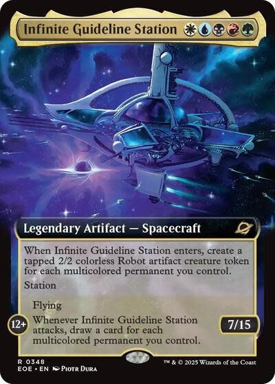 Infinite Guideline Station (Extended Art) - 348 (Foil, R)