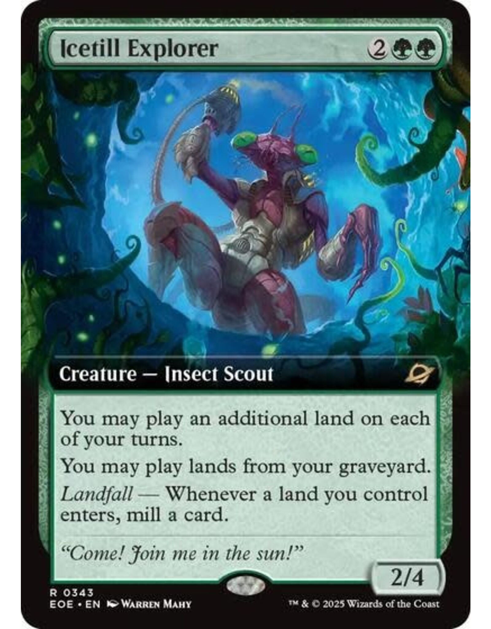 Icetill Explorer (Extended Art) - 343 (Foil, R)