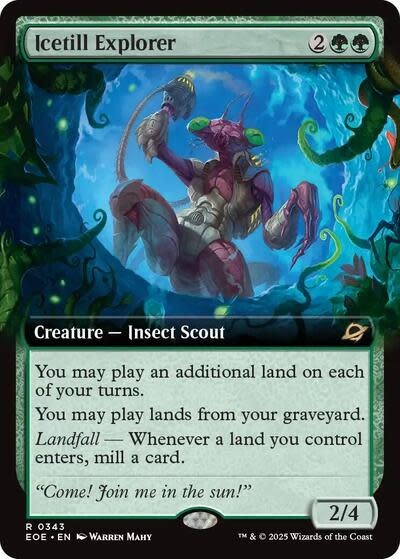 Icetill Explorer (Extended Art) - 343 (Foil, R)