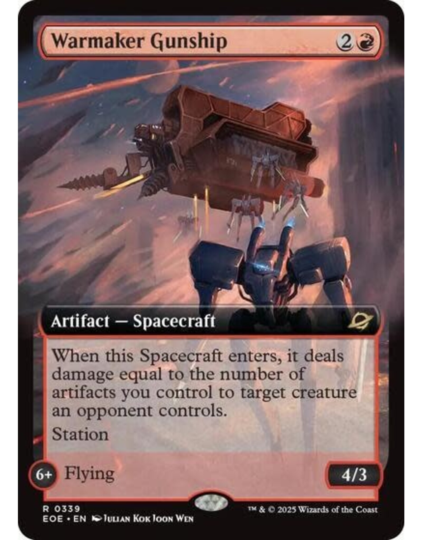 Warmaker Gunship (Extended Art) - 339 (Normal, R)