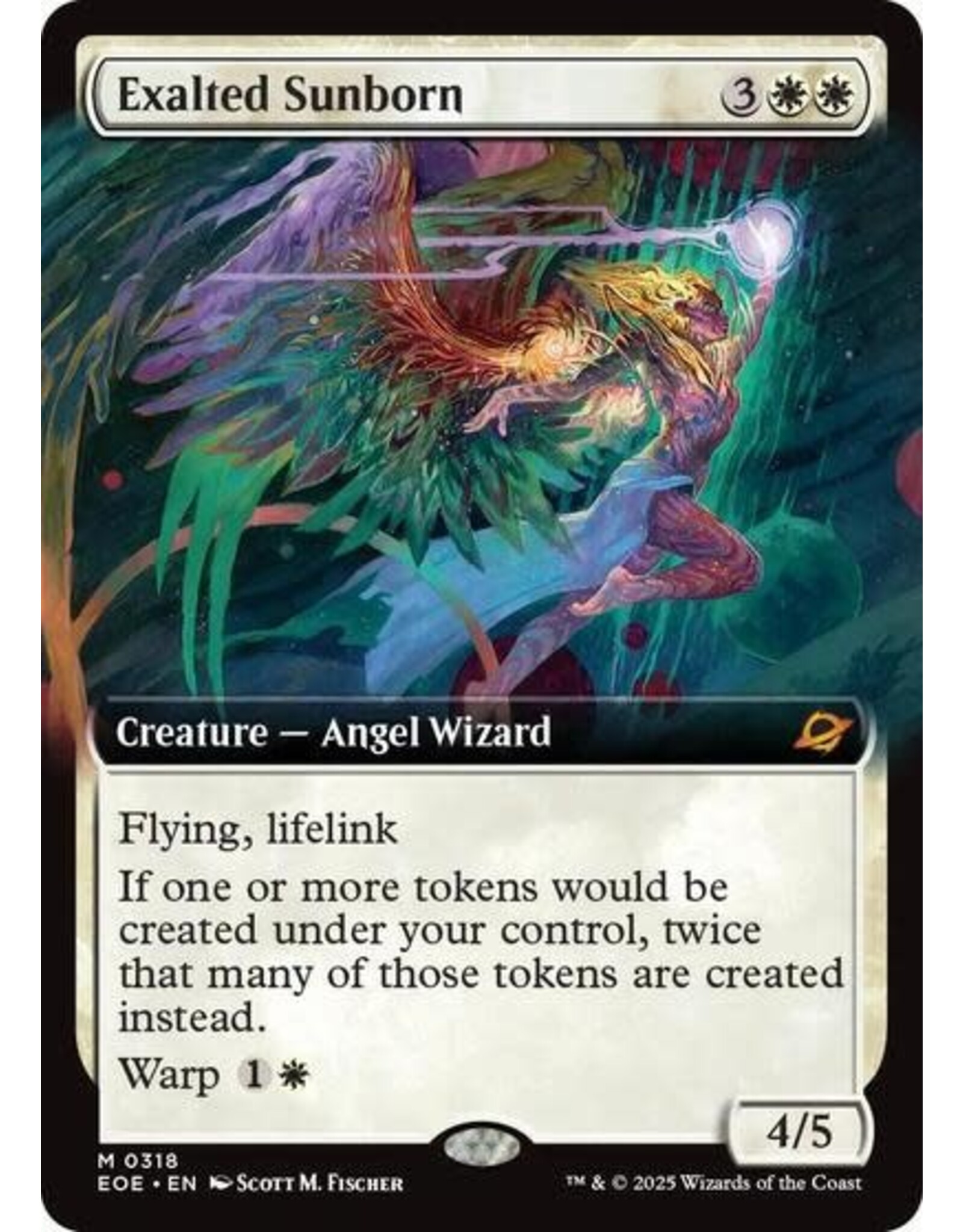 Exalted Sunborn (Extended Art) - 318 (Normal, M)