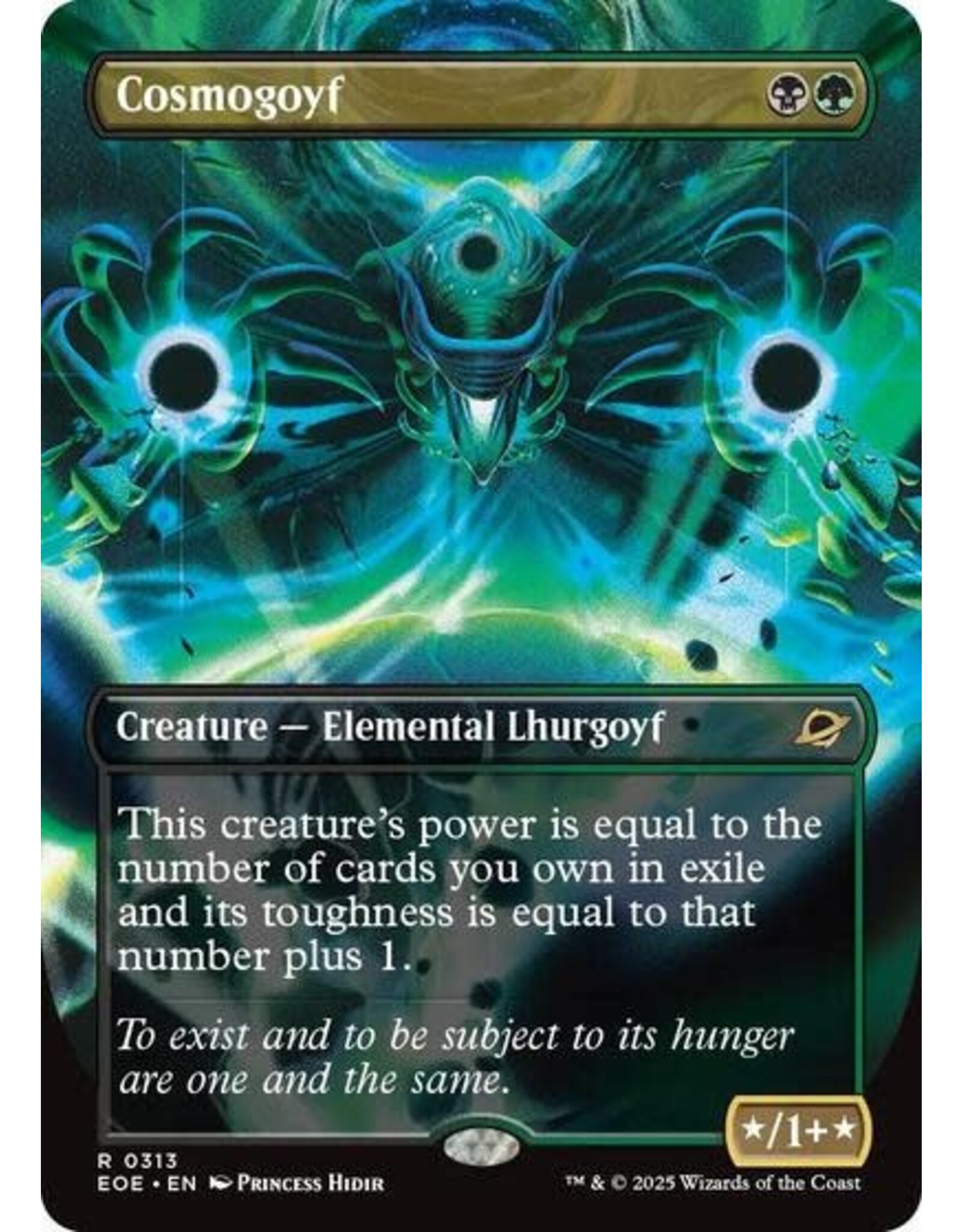 Cosmogoyf (Borderless) - 313 (Normal, R)