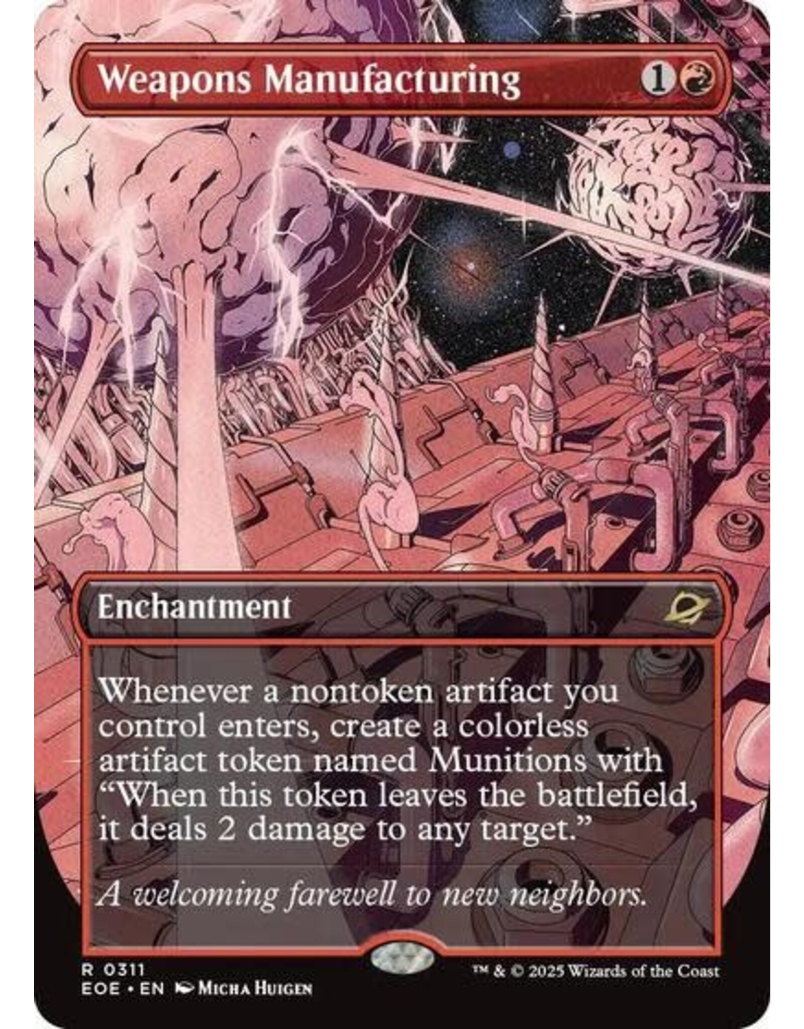 Weapons Manufacturing (Borderless) - 311 (Foil, R)