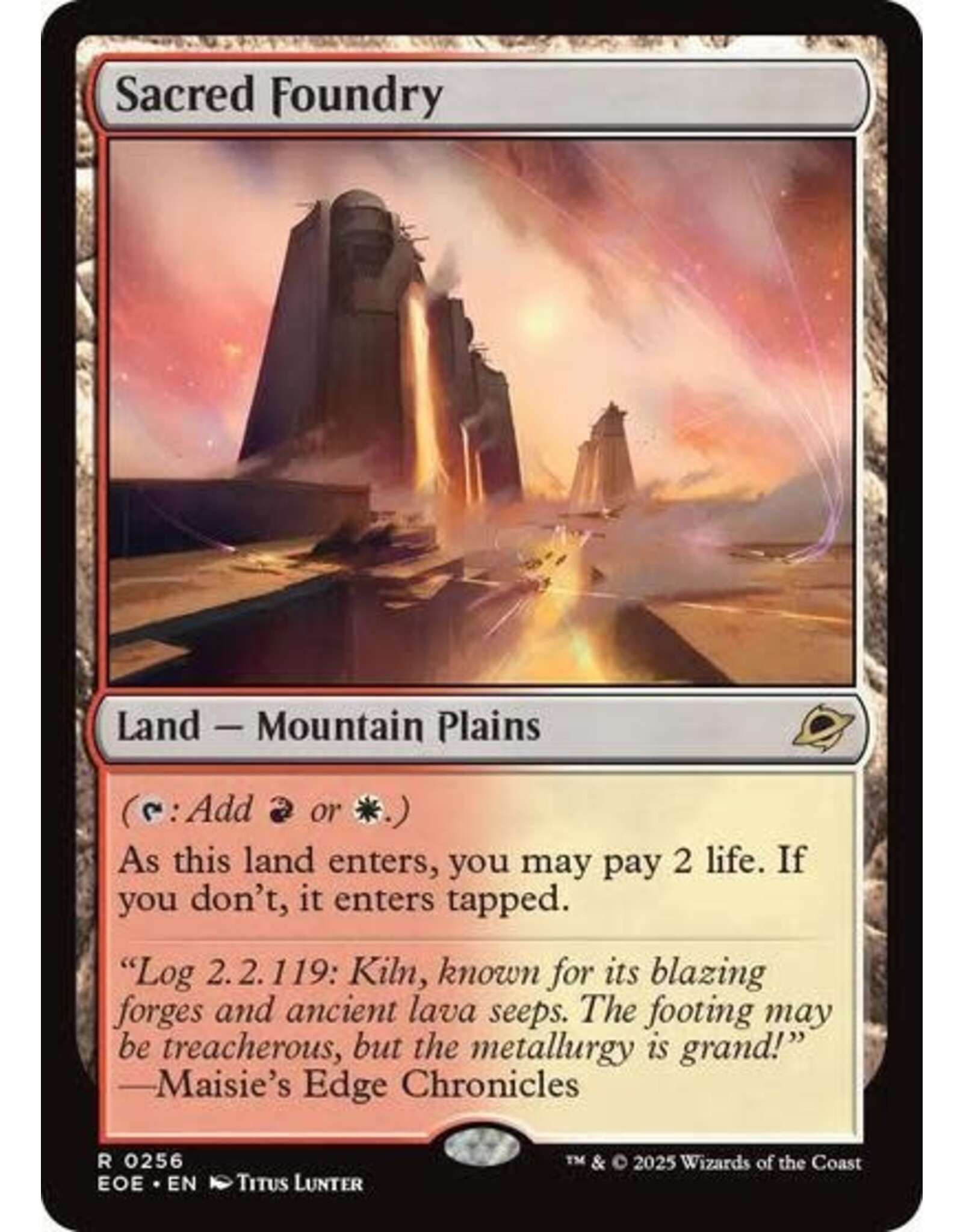 Sacred Foundry - 256 (Normal, R)
