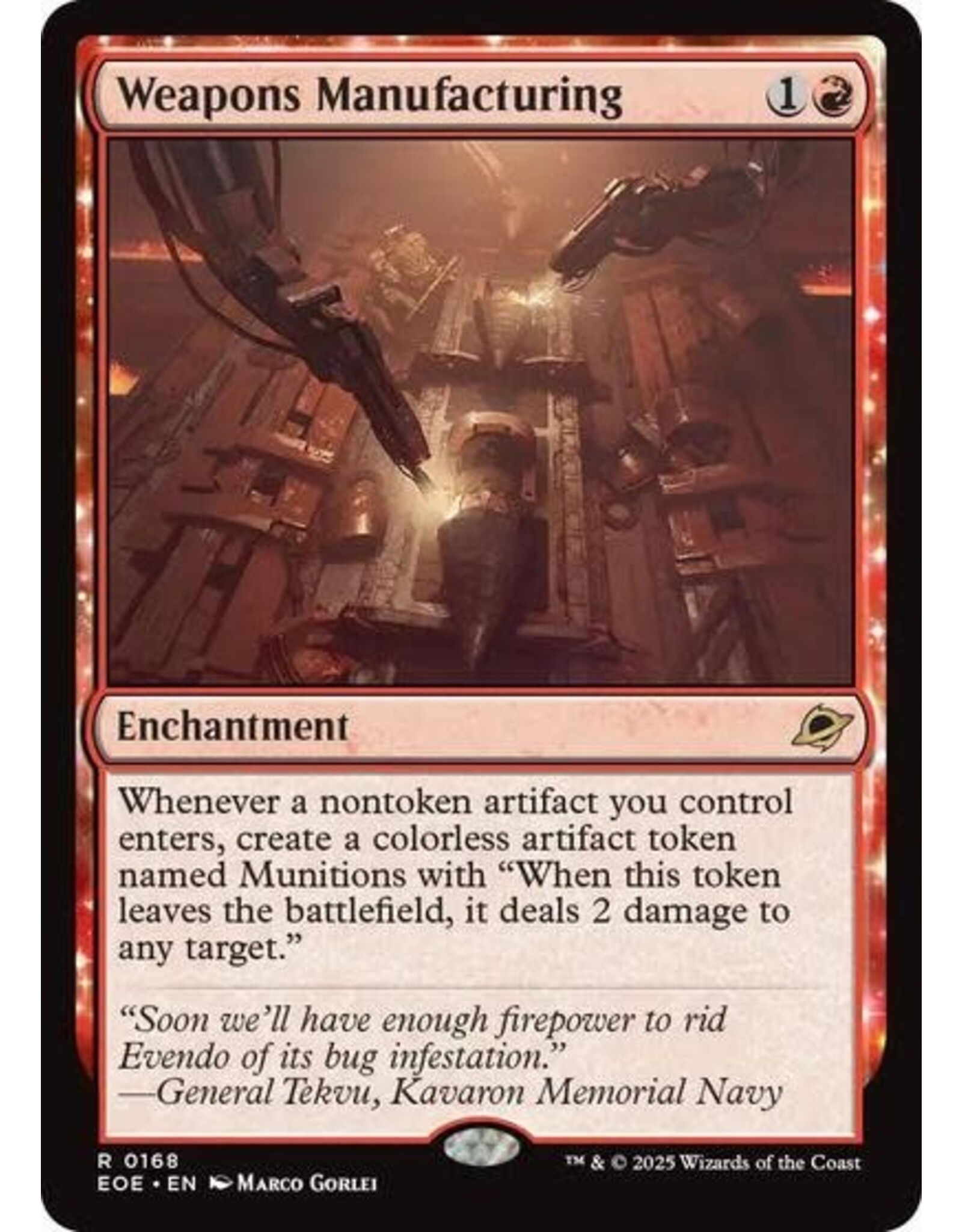 Weapons Manufacturing - 168 (Foil, R)