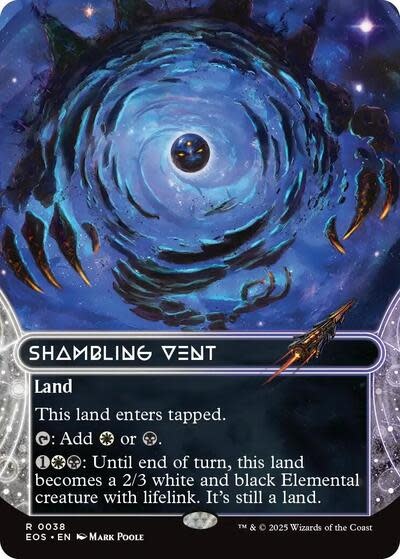 Shambling Vent (0038) (Borderless) (Foil, R)