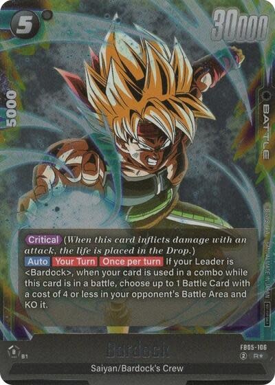Bardock (Tournament Pack 06) (Promo) - FB05-106 (Holofoil, Rare)