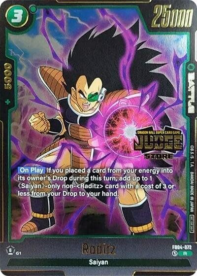 Raditz (Judge Pack (Store Judge) 03) (Promo) - FB04-072 (Holofoil, Rare)