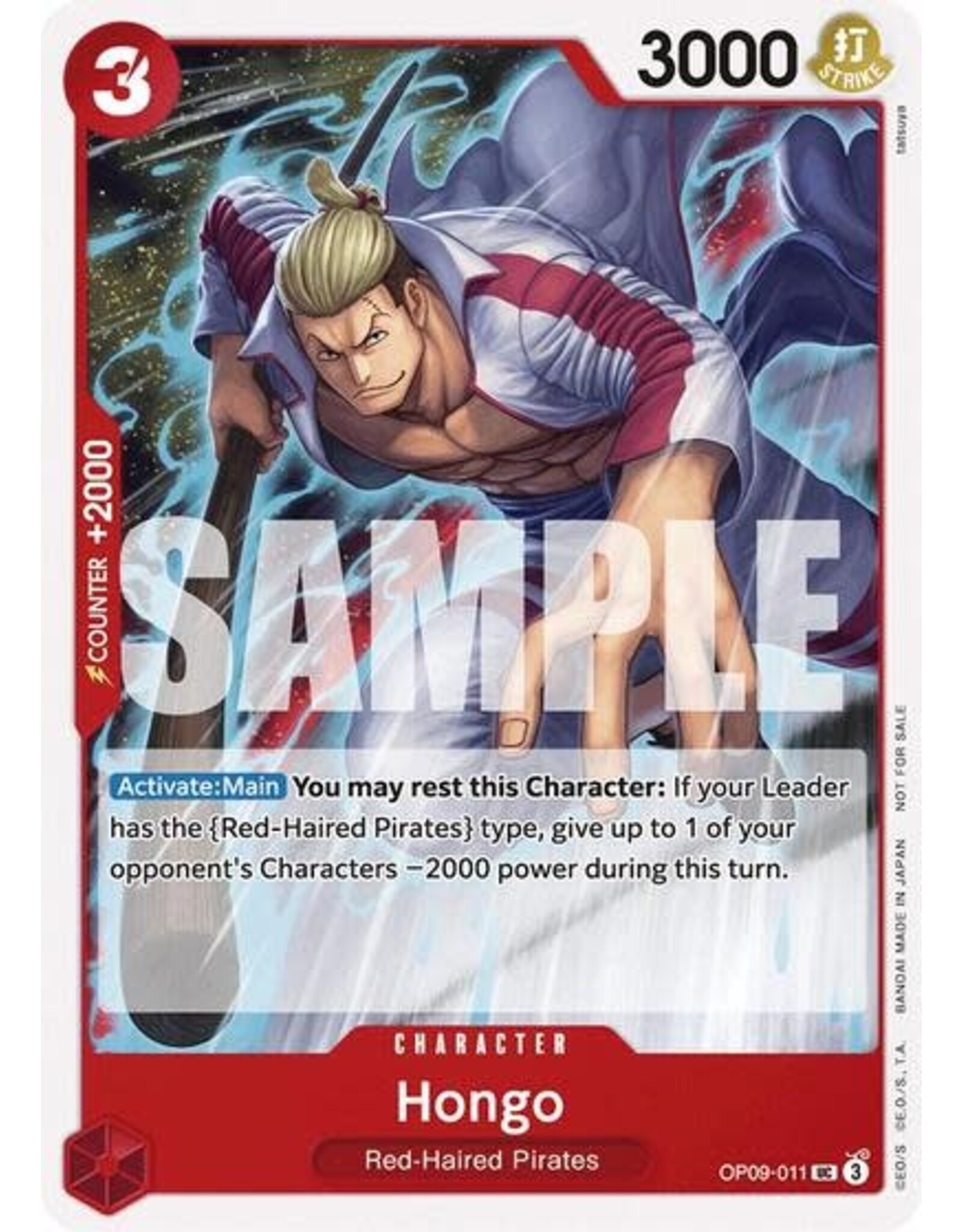 Hongo (Tournament Pack 2025 Vol. 2) - OP09-011 (Normal, UC)