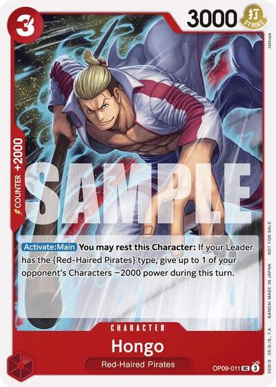 Hongo (Tournament Pack 2025 Vol. 2) - OP09-011 (Normal, UC)