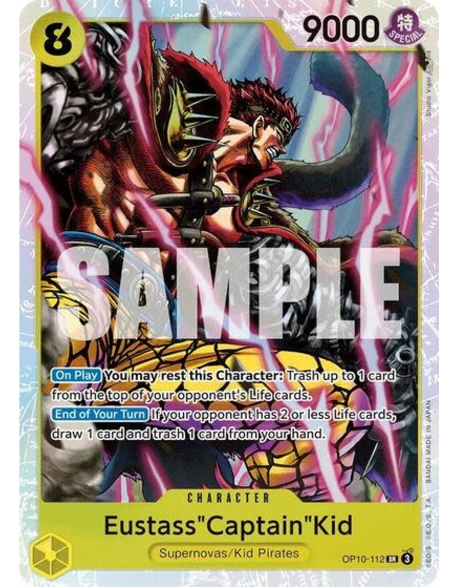 Eustass"Captain"Kid (112) - OP10-112 (Foil, SR)