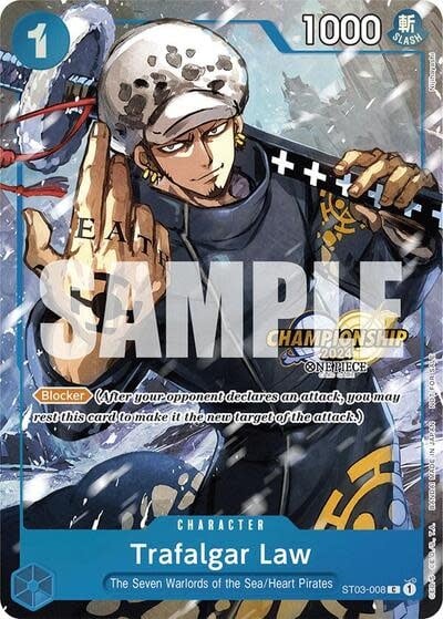 Trafalgar Law - ST03-008 (CS 2024 Event Pack) (Foil, C)