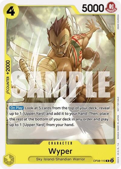 Wyper (Tournament Pack 2025 Vol. 2) - OP08-110 (Normal, R)
