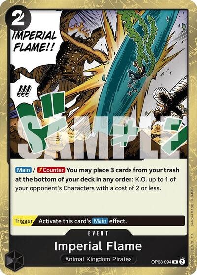Imperial Flame - OP08-094 (Foil, R)