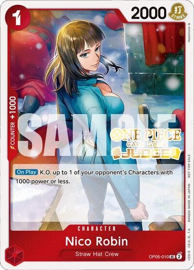 Nico Robin (Judge Pack Vol. 4) - OP05-010 (Foil, UC)