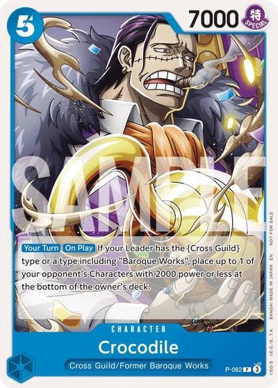 Crocodile (Store 2-on-2 Battle 2025) - P-082 (Normal, PR)