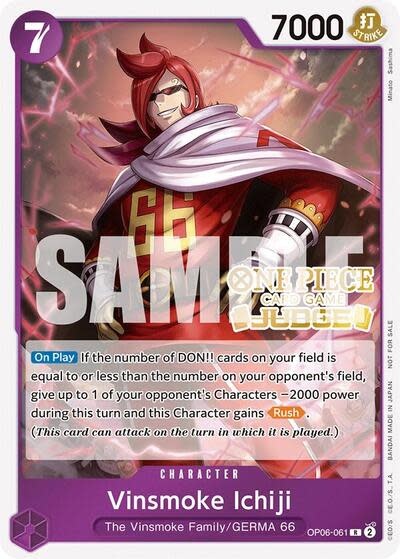 Vinsmoke Ichiji (Judge Pack Vol. 5) - OP06-061 (Foil, R)