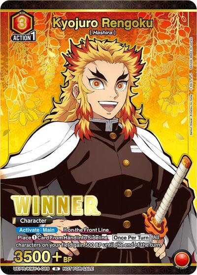 Kyojuro Rengoku (Winner) - UEPR/KMY-1-089 (Foil, Rare)