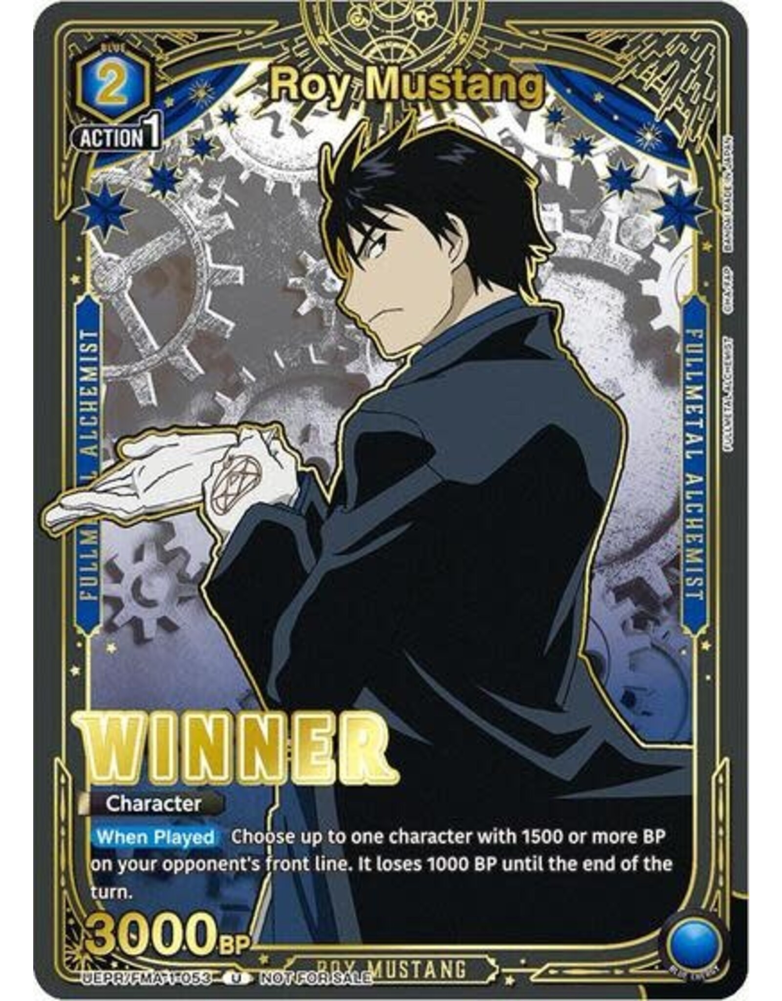 Roy Mustang (Winner) - UEPR/FMA-1-053 (Foil, Uncommon)