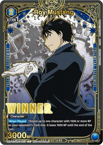 Roy Mustang (Winner) - UEPR/FMA-1-053 (Foil, Uncommon)