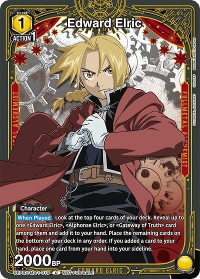Edward Elric (010) - UEPR/FMA-1-010 (Normal, Uncommon)