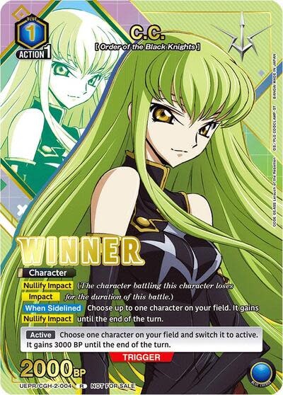 C.C. (004) (Winner) - UEPR/CGH-2-004 (Foil, Rare)