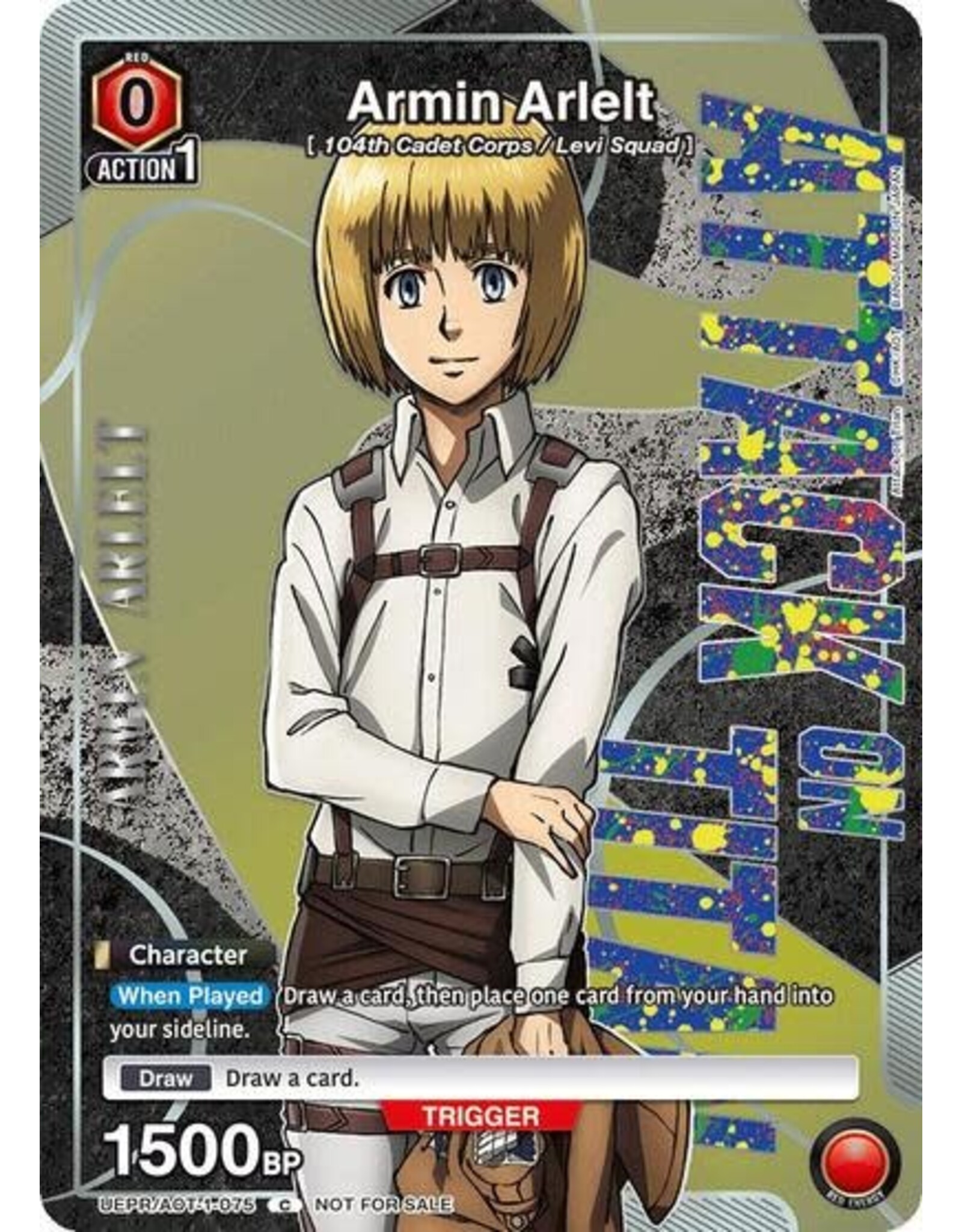 Armin Arlelt - UEPR/AOT-1-075 (Normal, Common)