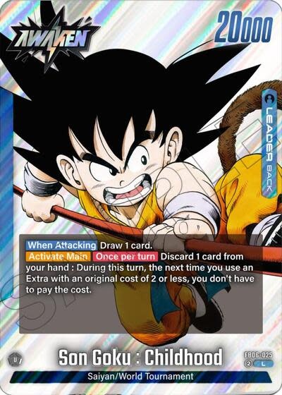 Son Goku : Childhood - FB06-025 (Holofoil, Leader)