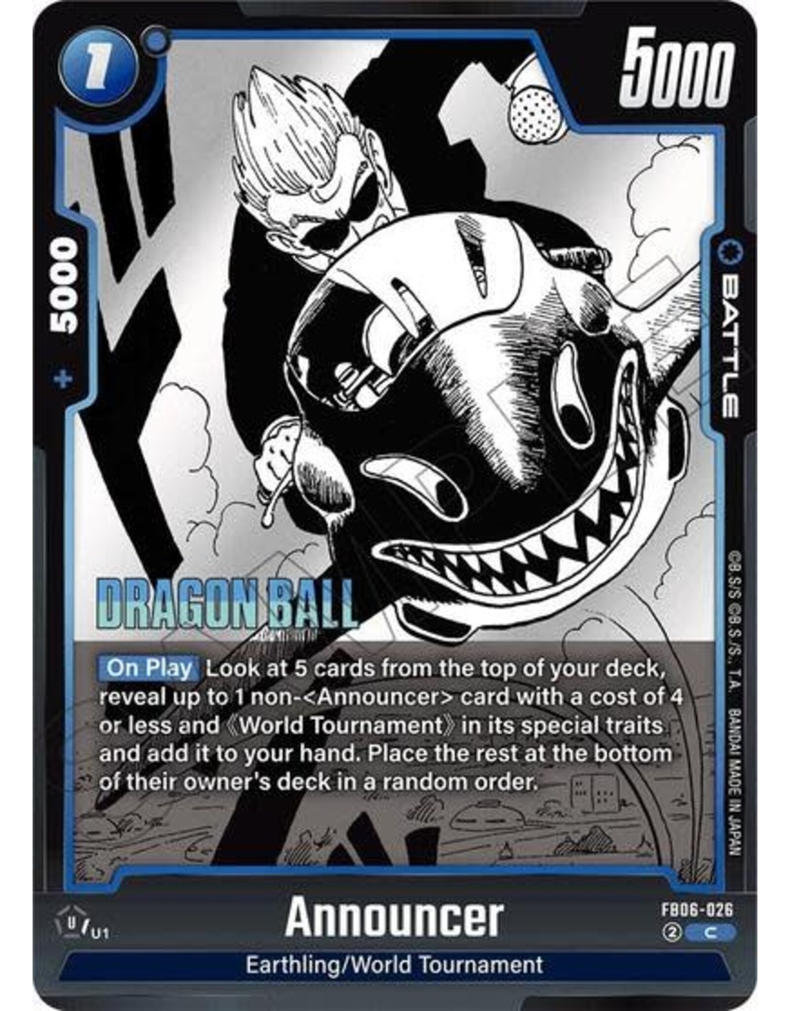 Announcer - FB06-026 (Normal, Common) (SB01)