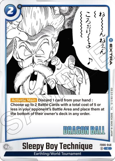 Sleepy Boy Technique - FB06-046 (Normal, Common) (SB01)