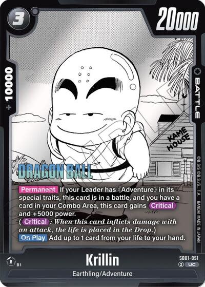 Krillin - SB01-051 (Normal, Uncommon)