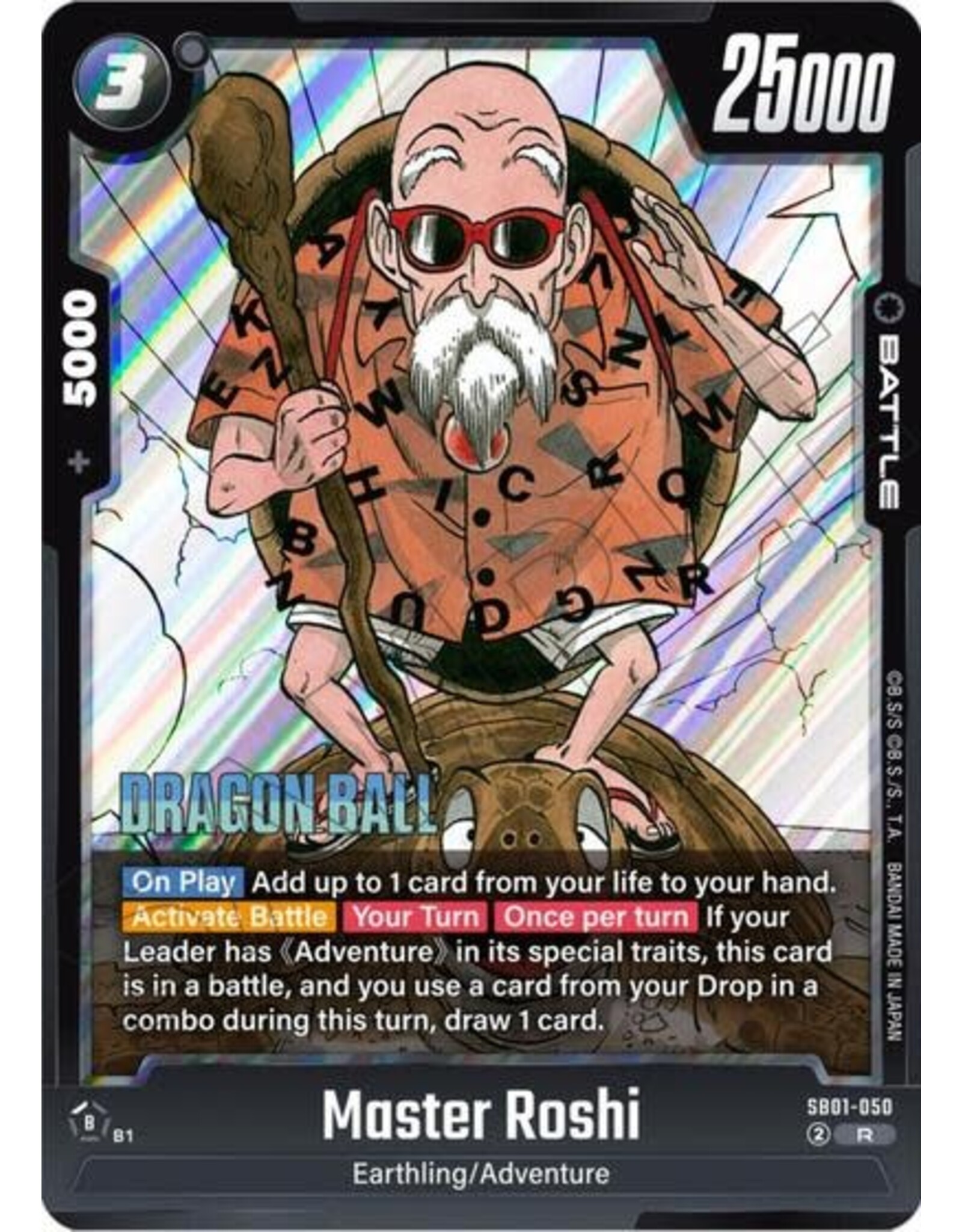 Master Roshi - SB01-050 (Holofoil, Rare)