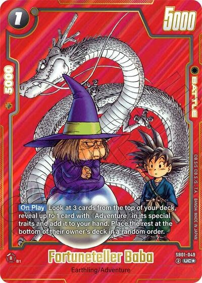 Fortuneteller Baba (Alternate Art) - SB01-049 (Holofoil, Uncommon)