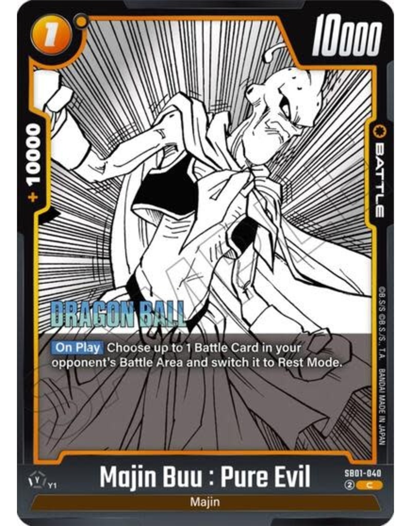 Majin Buu : Pure Evil - SB01-040 (Normal, Common)