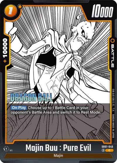 Majin Buu : Pure Evil - SB01-040 (Normal, Common)