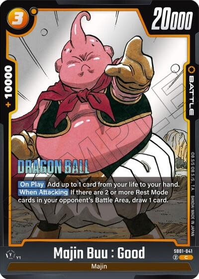 Majin Buu : Good - SB01-041 (Normal, Common)