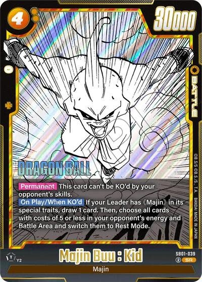 Majin Buu : Kid - SB01-039 (Holofoil, Super Rare)