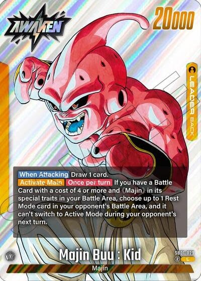 Majin Buu : Evil - SB01-029 (Holofoil, Leader)