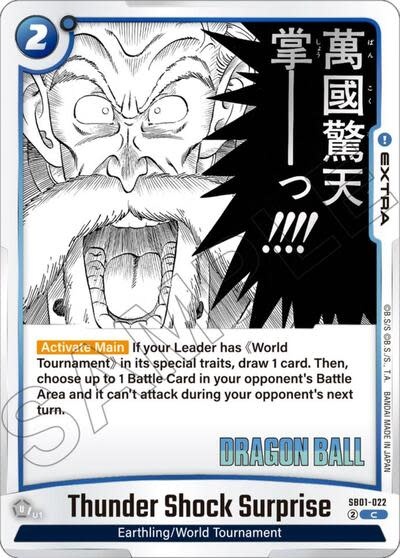 Thunder Shock Surprise - SB01-022 (Normal, Common)