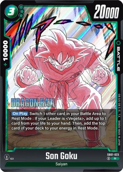 Son Goku - SB01-023 (Holofoil, Rare)