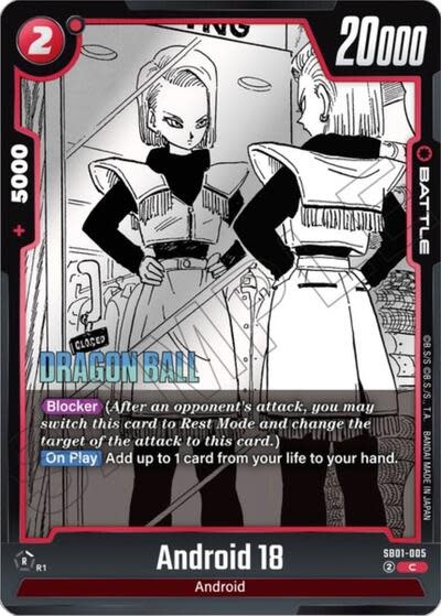 Android 18 - SB01-005 (Normal, Common)