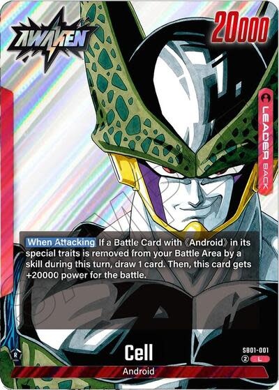 Cell - SB01-001 (Holofoil, Leader)