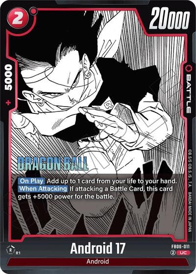 Android 17 - FB06-011 (Normal, Uncommon) (SB01)