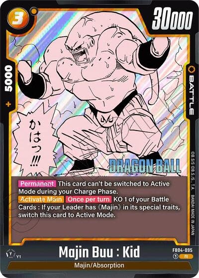 Majin Buu : Kid - FB04-095 (Holofoil, Rare) (SB01)
