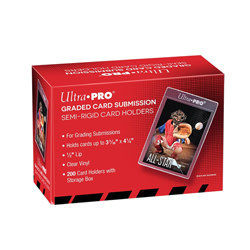 ultra pro Semi-Rigid Card Holders for Graded Card Submissions