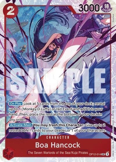 Boa Hancock - OP12-014 (Foil, SR)