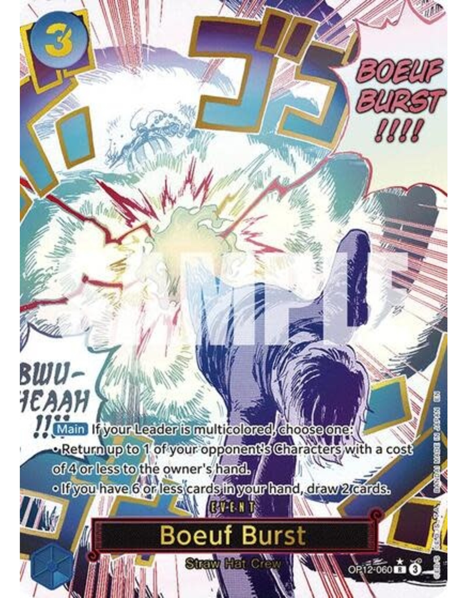 Boeuf Burst (Alternate Art) - OP12-060 (Foil, R)