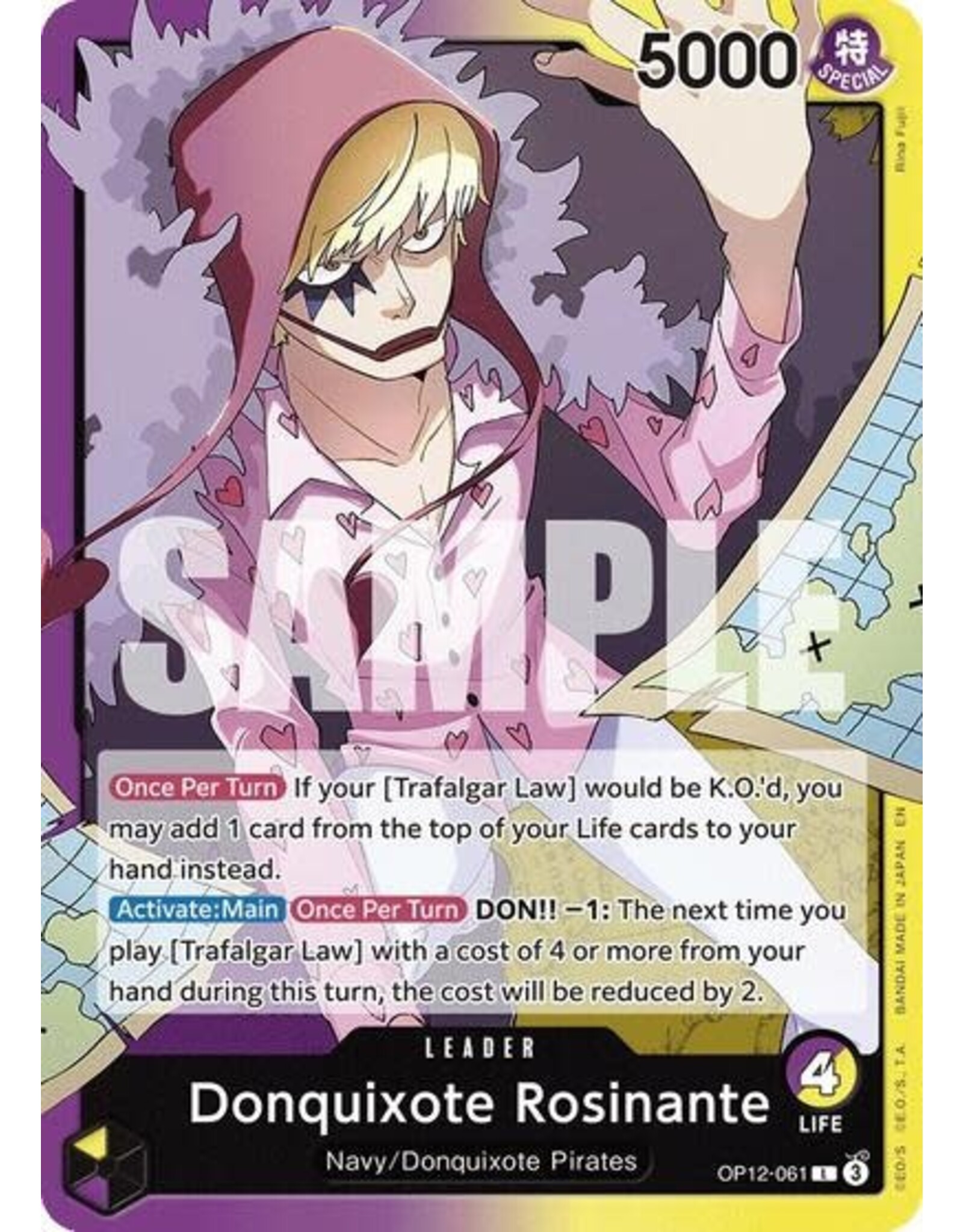Donquixote Rosinante (061) - OP12-061 (Normal, L)