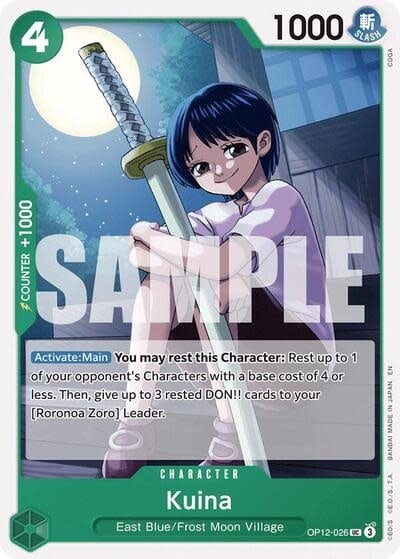 Kuina - OP12-026 (Normal, UC)