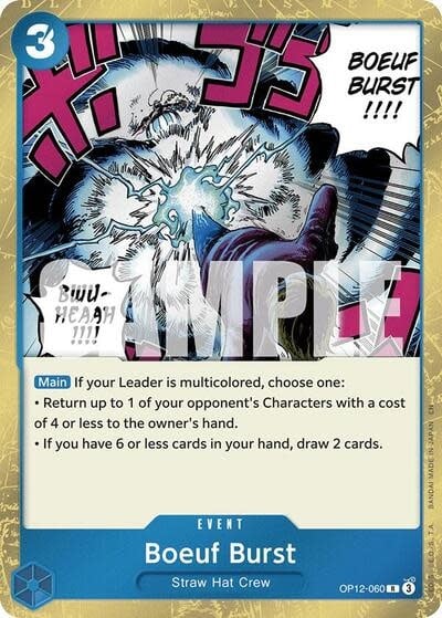 Boeuf Burst - OP12-060 (Foil, R)
